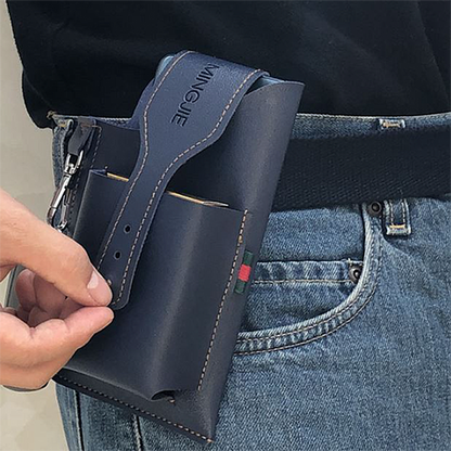 PU Cell Phone Holster for Men Belt